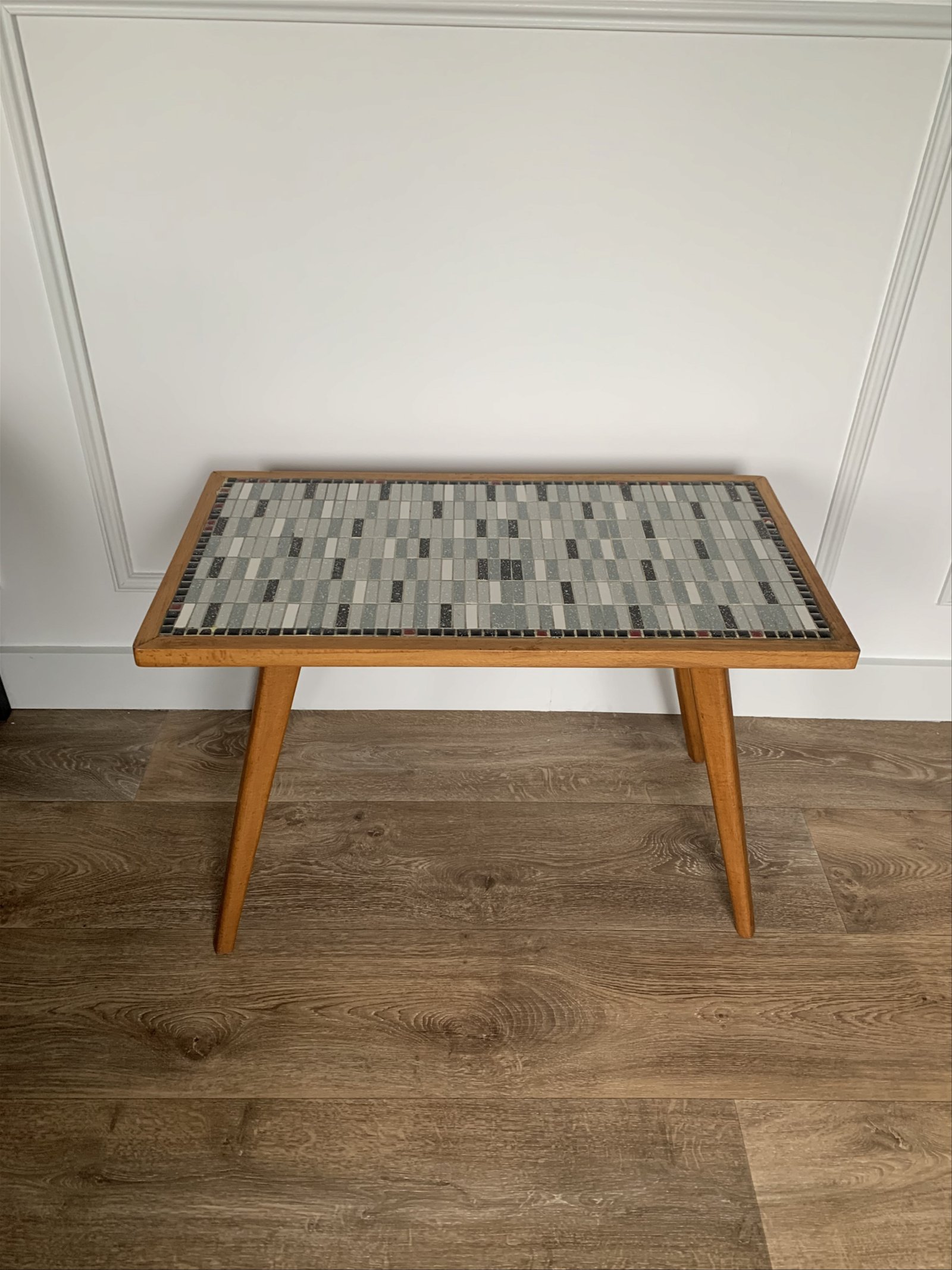 Whoppah Vintage mosaic coffee table Wood/Stone - Tweedehands
