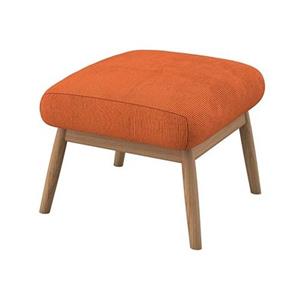 FLEXLUX Hocker Padova Voetenbank/poef voor oorfauteuil, eiken poten
