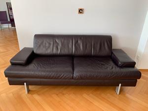 Rolf Benz sofa Leather - Tweedehands