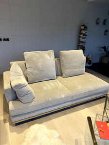 Poltrona Frau sofa Textile/Leather - Tweedehands