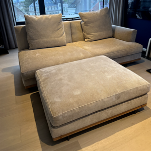 Poltrona Frau sofa Leather/Textile - Tweedehands