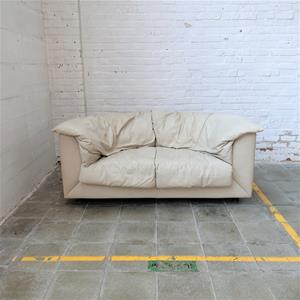 De Sede Vintage  sofa Leather - Tweedehands