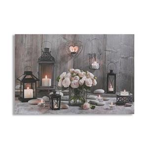 Art for the home LED-Bild "Cosy Kerzen LED 60x90cm", (1 St.)