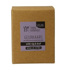 Yours Naturally Votive geurkaars wilde vijg & druif 9cl