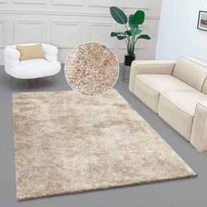 Bruno Banani Hochflor-Teppich "Dana Teppich", rechteckig