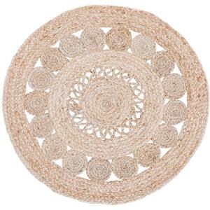 LUXOR living Vloerkleed Balo Jute tapijt, pure natuurlijke vezel, handgeweven, vlechtontwerp
