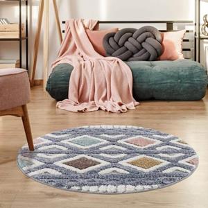 Carpet City Vloerkleed Focus 3382 Boho-vloerkleed, bijzonder zacht, reliëfstructuur, woonkamer