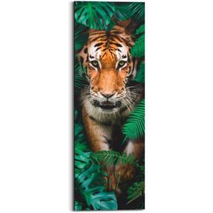 Reinders! Artprint op hout Walking Tiger