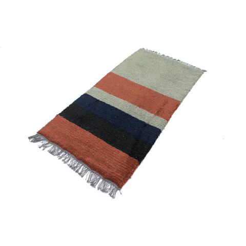 morgenland Wollteppich "Nepal Teppich handgeknüpft mehrfarbig", rechteckig, handgeknüpft