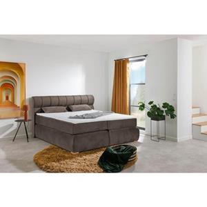 Places of Style Boxspringbett Felicia, in H4, inkl. Topper und Bettkasten
