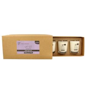 Yours naturally Giftset 3 votive geurkaarsen witte jasmijn 1 Set