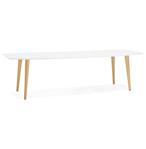 KokoonDesign Eettafel Stockholm uitschuifbaar wit 170-220-270cm