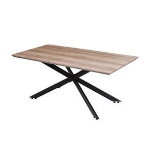 Meubelen-Online Eettafel Timber oud eiken 180cm