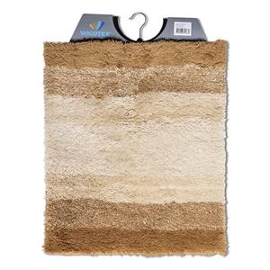 Wicotex  Bidetmat - Wc Mat - Toiletmat Regenboog Beige - Antislip Onderkant - Afmeting 50x60cm