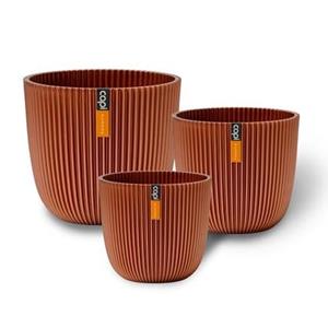 Capi Europe Pot bol Groove 'made with' afval - Set van 3