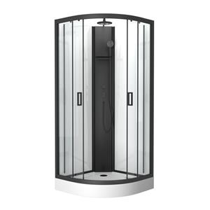 Aurlane Douchecabine Pepper 3 85x85 Zwart
