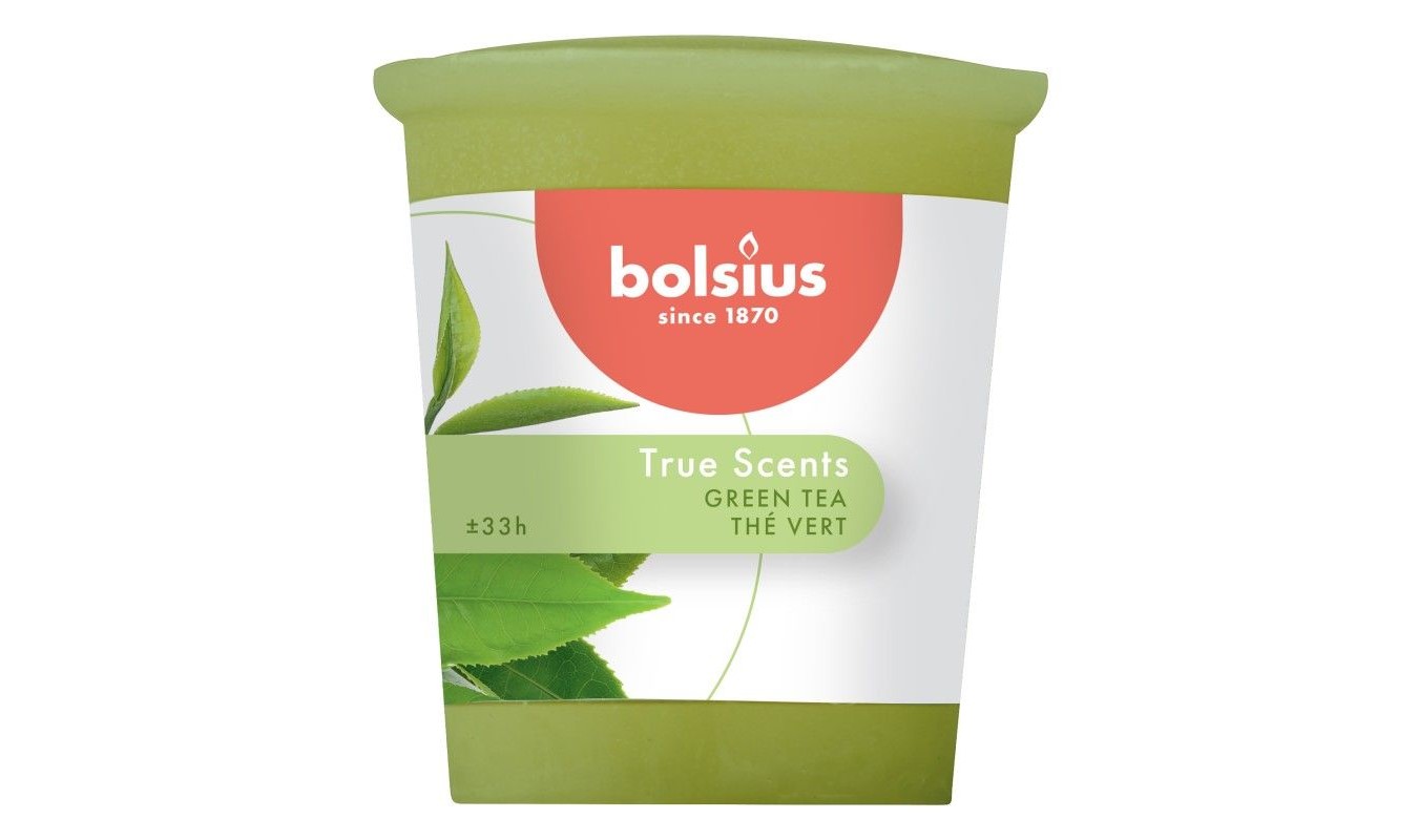 Bolsius Votive rond 53/45 True Scents Green Tea - 