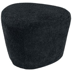 Vega Kruk Norsk Bouclé; 43x43x46 cm (BxDxH); zwart