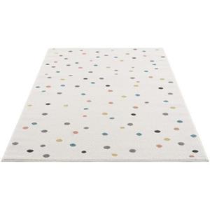 Carpet City Kindervloerkleed Anime9396 Speelkleed, veelkleurige kanten, zachte pool, gemakkelijk in onderhoud, kinderkamer