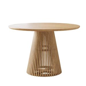 NADUVI Collection Eettafel Vision eikenhout rond | 