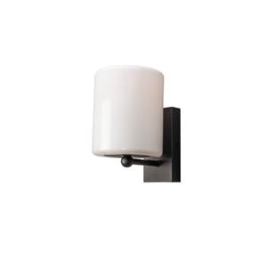 KonstSmide Wandlamp Portici zwart met wit venster 7356-752