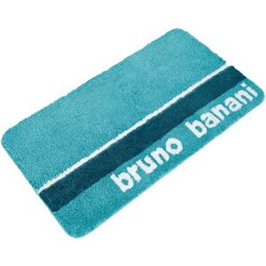 Bruno Banani Badematte "Maja", Höhe 20 mm, rutschhemmend beschichtet, fußbodenheizungsgeeignet-strapazierfähig-schnell trocknend, weiche Haptik, mit Logo, Badematten auch als 3