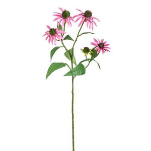Leen Bakker Kunstbloem Rudbeckia Spray - Roze - 73 cm