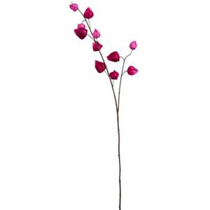 Leen Bakker Kunsttak Chinese Lampion - Fuchsia - 94 cm