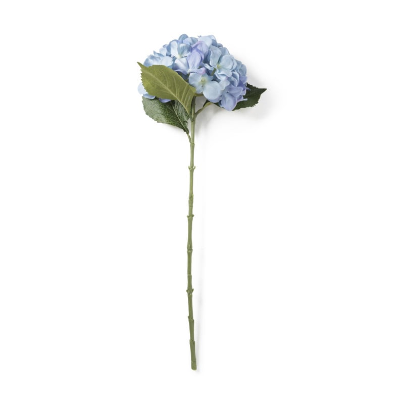 Xenos Kunstbloem hortensia - blauw - 63 cm