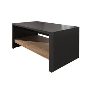 Meubella Salontafel Monaco - Eiken - Grijs - 120 cm