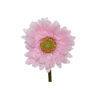 Decoris Kunstbloem Gerbera Polyester Dia.10x50cm Zacht Roze