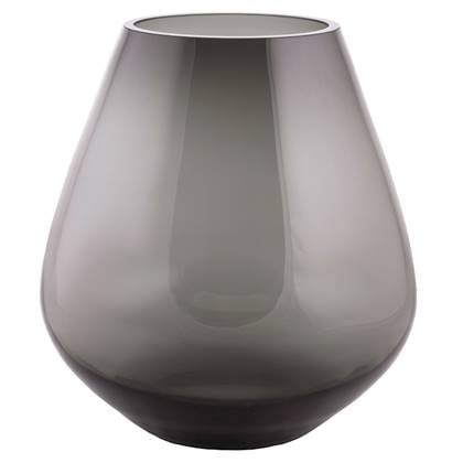 Vase The World Tasman grey Ã26 x H28 cm