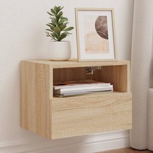 vidaXL TV-Schrank TV-Wandschrank Sonoma-Eiche 40x30x30 cm Holzwerkstoff (1-St)