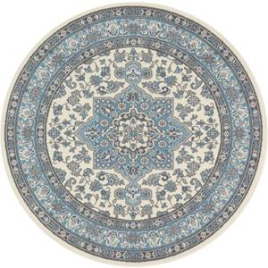 Teppich Parun Täbriz, NOURISTAN, rund, Höhe: 9 mm, Kurzflor, Orient, Teppich, Vintage, Esszimmer, Wohnzimmer, Flur