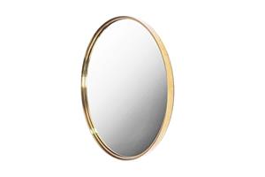 Invicta Interior Ronde wandspiegel PORTRET 50cm goud metalen frame handgemaakt - 42798