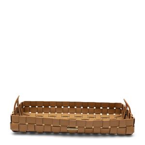 Rivièra Maison Tray Florence, 61x44, gerecycled leer