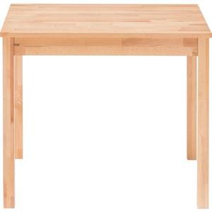 MCA living Eettafel Alfons Massief houten tafel in geolied wildeiken, belastbaar tot 50 kg