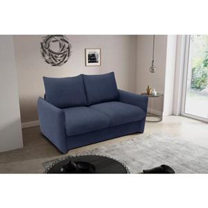 DOMO collection Schlafsofa "700023 Schlaffunktion, Federkern, 2-Sitzer, stabile Liegefläche", Sitzflächen auch einzeln ausklappbar zum Schlafen