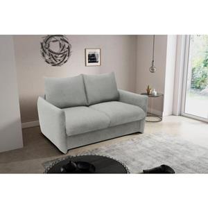DOMO collection Schlafsofa "700023 Schlaffunktion, Federkern, 2-Sitzer, stabile Liegefläche", Sitzflächen auch einzeln ausklappbar zum Schlafen