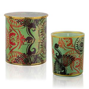 Ortigia Fico d'India geurkaars in gedecoreerd glas