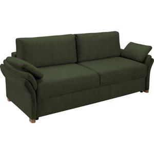 exxpo - sofa fashion 3-Sitzer, inkl. Boxspring/Federkern-Polsterung, Bettfunktion und Bettkasten