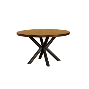 Tower Living Ronde Eettafel Selva Mangohout, ø130cm - Naturel