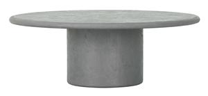 DTP Home Ronde Salontafel Silo Betonlook, 100cm - Grijs