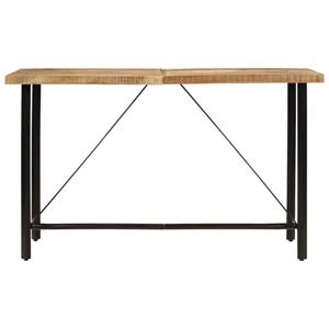 vidaXL Bartafel 180x70x107 cm massief mangohout en ijzer