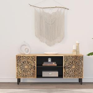 vidaXL Tv-meubel 105x33x46cm massief mangohout