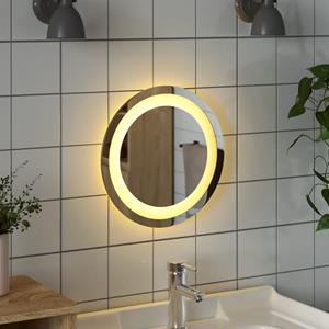 vidaXL Badkamerspiegel LED rond 30 cm