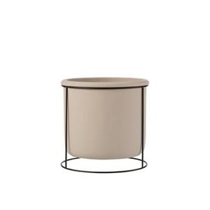 J-Line Bloempot Hangend - cement - taupe - L - Ã 20 cm