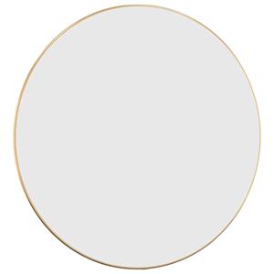 vidaXL Wandspiegel rond Ø60 cm goudkleurig