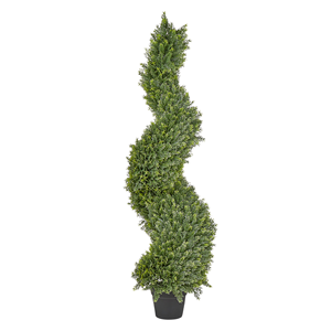 BELIANI Kunstplant 126 cm SPIRAL TREE