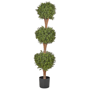 BELIANI Kunstplant 154 cm BUXUS BALL TREE